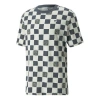 Puma Downtown Aop Tee 'white Blue' In Multi