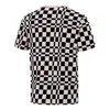 Puma Downtown Check Aop Tee In White