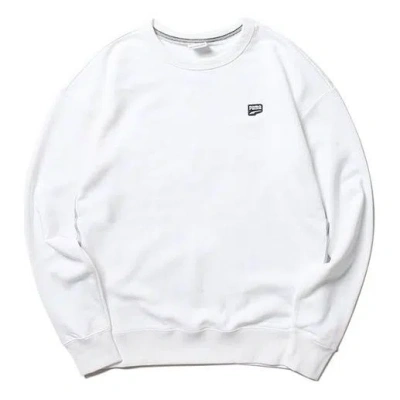 Puma Downtown Crew Sweater 'white Black'