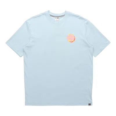Puma Downtown Graphic Printed Short Sleeve Tee Blue