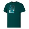 Puma Downtown Graphic T-shirt 'green'