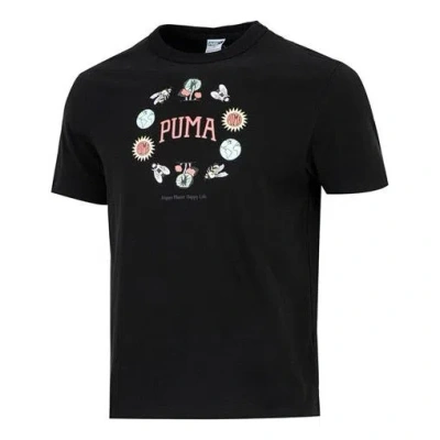 Puma Downtown Graphic Tee 'black'