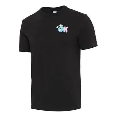 Puma Downtown Graphic Tee 'black Blue Pink'