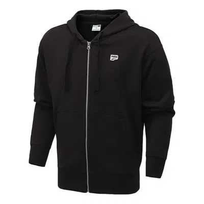 Puma Downtown Hooded Jacket 'black White'