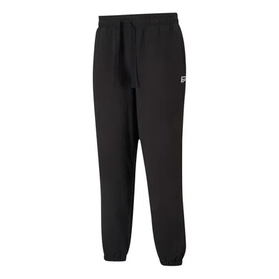 Puma Downtown Logo Sweatpants Casual Sports Sweatpants Men's Black