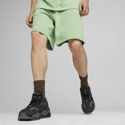 Puma Downtown Men's Shorts In Pure Green