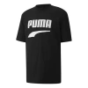 Puma Downtown Printing Casual Short Sleeve Black In Black
