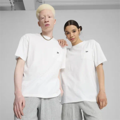 Puma Downtown Relaxed T-shirt In White