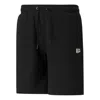 Puma Downtown Shorts Tr Embroidered Logo Drawstring Sports Black