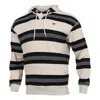 Puma Downtown Striped Hoodie 'beige Black White'