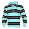 Puma Downtown Striped Hoodie 'blue White Black' In Multi