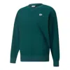 Puma Downtown Waffle Crewneck Sweatshirt 'green'