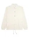 Puma Drawstring-hem Jacket In Neutral