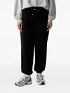 Puma Drawstring Pintuck Track Pants In Black