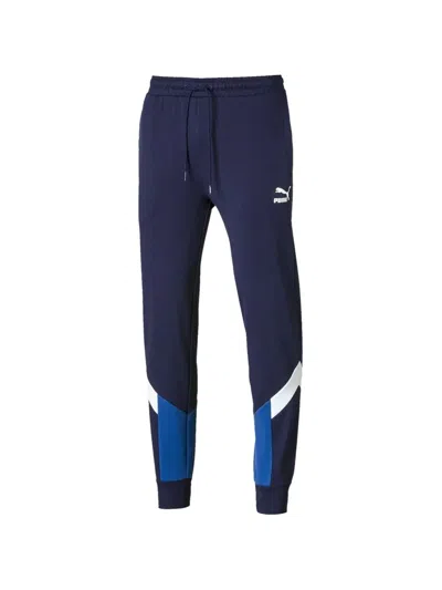 Puma Drawstring Track Pants In Blue