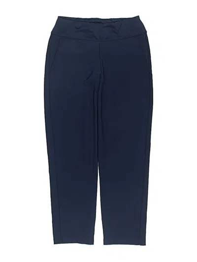 Pre-owned Puma Kids' Dress Pants In Blue