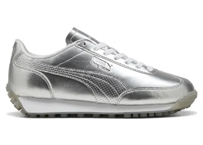Pre-owned Puma Easy Rider Astro Escape (women's) Sneakers In Silver/white