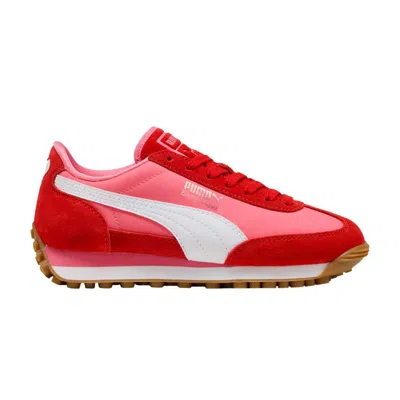 Pre-owned Puma Easy Rider Big Kid 'love' | Red | Kid's Size 5