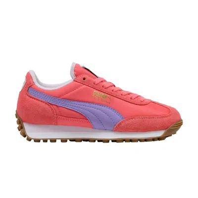 Pre-owned Puma Easy Rider Big Kid 'peach Frost Lavender Alert' | Pink | Kid's Size 5.5