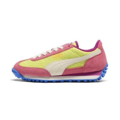 Puma Easy Rider Brights Women's Sneakers In Lime Sheen-sunset Glow-frosted Almond