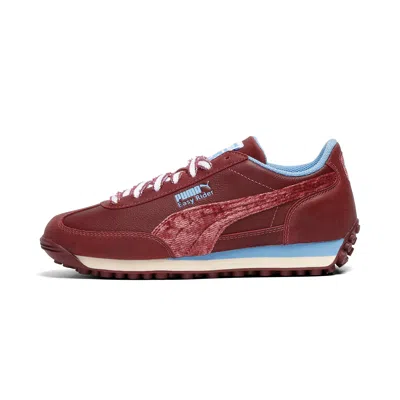 Puma Easy Rider Cherry Blues Women's Sneakers In Burgundy