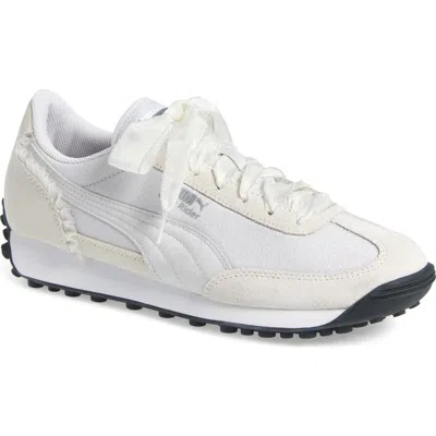 Puma Easy Rider Glam Athletics Sneaker In Feather Gray-warm White