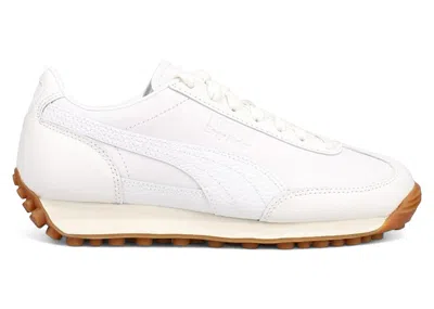 Pre-owned Puma Easy Rider Gum (women's) Sneakers In White/frosted Ivory