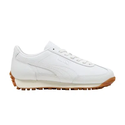Pre-owned Puma Easy Rider Leather Big Kid 'white Gum' | Kid's Size 6.5