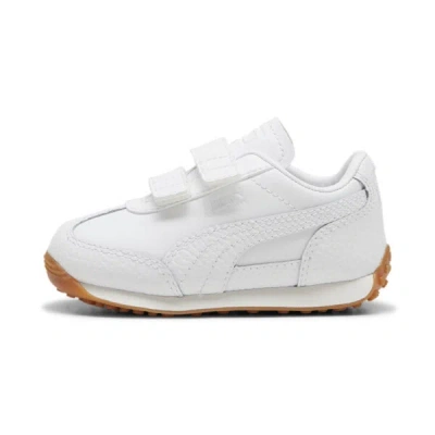 Puma Babies' Easy Rider Leather Toddlers' Sneakers In White