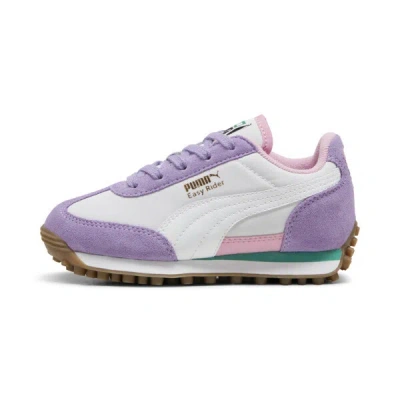 Puma Easy Rider Little Kids' Sneakers In Silver Mist- White