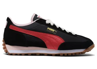 Pre-owned Puma Easy Rider Lovers Pack (women's) Sneakers In Black/red Fire