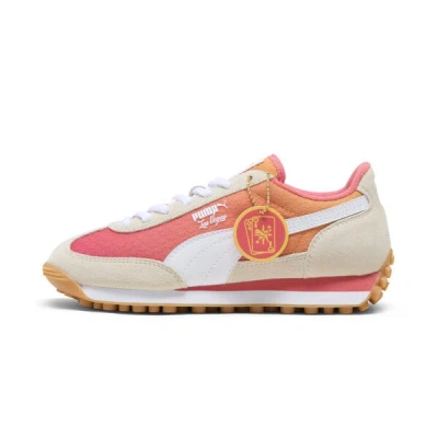 Puma Easy Rider Mf Vegas Flagship Women's Sneakers In Alpine Snow-peach Frost- White
