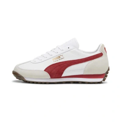 Puma Easy Rider Mix Men's Sneakers In White-club Red