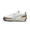 Puma Women's Easy Rider Casual Sneakers From Finish Line In Warm White- Gold-glacial Gray- Black