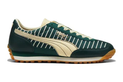 Pre-owned Puma Easy Rider Players Lane In Dark Myrtle/creamy Vanilla