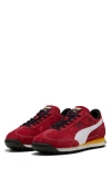 Puma Easy Rider Road To Unity Men's Sneakers In Dark Crimson- White