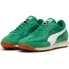 Puma Easy Rider Sneaker In Archive Green- White