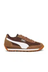 Puma St Miler Rose Sneaker In Brown
