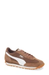 Shop Puma Easy Rider Sneaker In Haute Coffee- White-brown