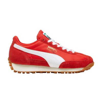 Pre-owned Puma Easy Rider Vintage Big Kid 'red' | Kid's Size 5.5
