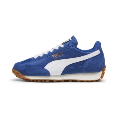 Puma Easy Rider Vintage Big Kids' Sneakers In Clyde Royal- White