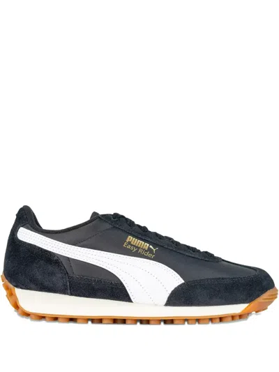 Puma Unisex Easy Rider Vintage Sneakers In Black