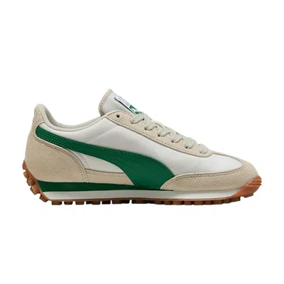 Pre-owned Puma Easy Rider Vintage Gs 'vapor Gray Archive Green' | Cream | Kid's Size 4.5 In White