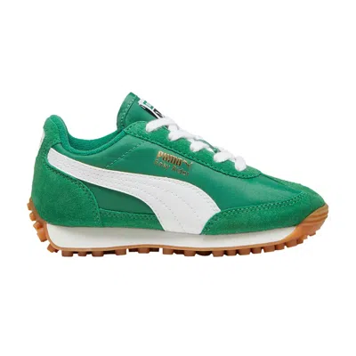 Pre-owned Puma Easy Rider Vintage Little Kid 'archive Green' | Kid's Size 10.5
