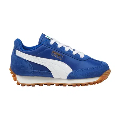 Pre-owned Puma Easy Rider Vintage Little Kid 'clyde Royal' | Blue | Kid's Size 12.5