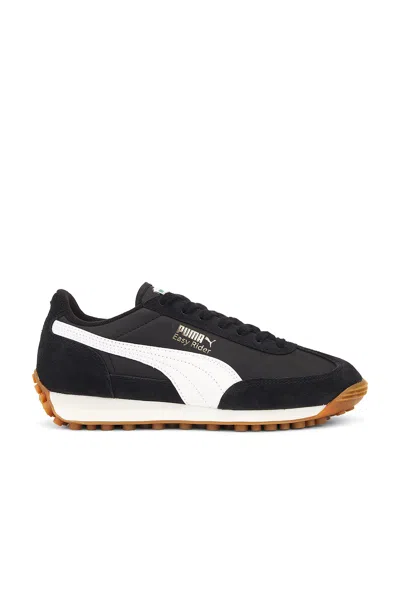 Puma Unisex Easy Rider Vintage Sneakers In Black