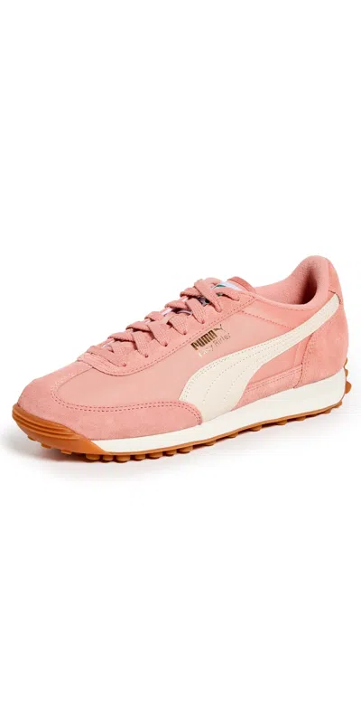 Puma Easy Rider Vintage Sneakers Deeva Peach-alpine Snow-gold