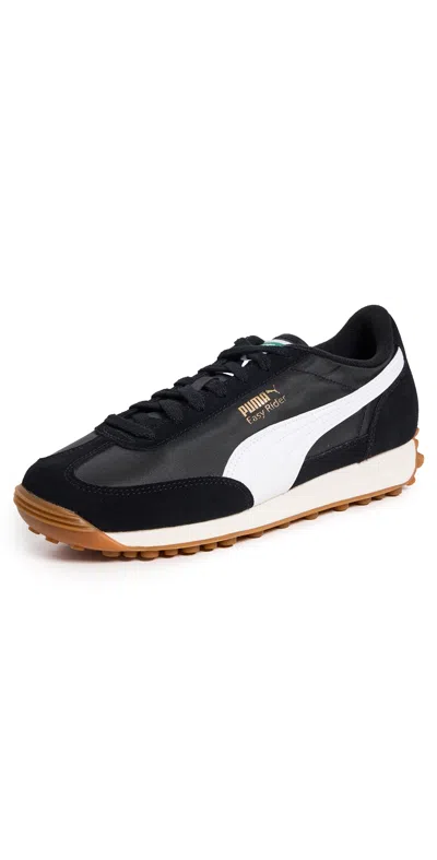 Puma Easy Rider Trainer In  Black- White
