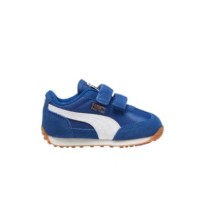 Pre-owned Puma Easy Rider Vintage Toddler 'clyde Royal' | Blue | Infant Size 7