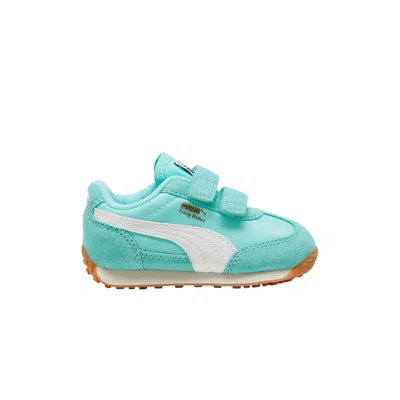 Pre-owned Puma Easy Rider Vintage Toddler 'mint' | Teal | Infant Size 9 In Blue